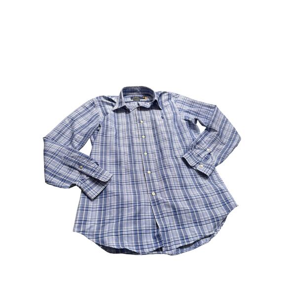 Men Polo Ralph Lauren Classic Fit Size Small Plaid Button Up - Picture 3 of 7